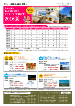 ラフォーレ倶楽部会員の皆様へ