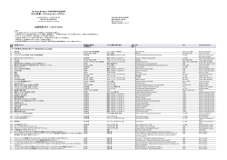 出品リスト（PDF/185KB）