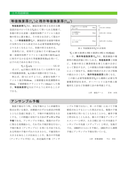 等値換算厚(T &prime;)
