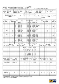 公式記録