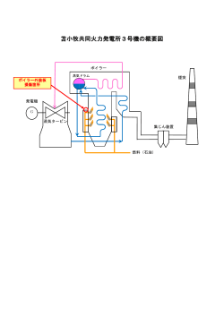 PDFファイルを開きます。苫小牧共同火力発電所3号機の概要図