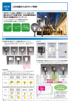 LED街路灯（LEDランプ専用）
