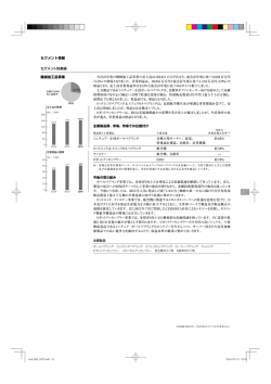 機械加工品事業 セグメント情報 27% セグメント別業績