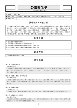 公衆衛生学