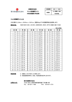 マルカ信書便ライト （距離制）