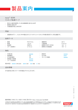 製品情報 - [Country PI: ja]