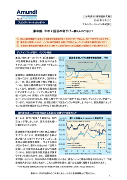 豪中銀、今年 2 回目の利下げ～豪ドルの行方は？
