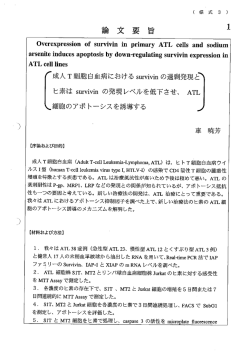 論文要旨