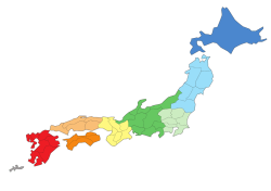 北海道 青森 岩手 宮城 福島 茨城 千葉 神奈川 群馬 長野
