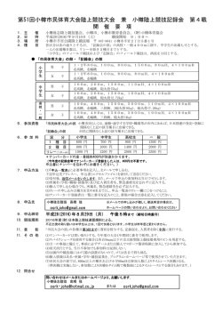 第51回小樽市民体育大会陸上競技大会 兼 小樽陸上競技記録会 第4戦