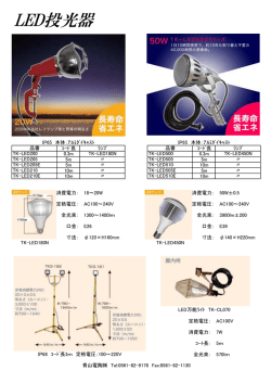 LED投光器