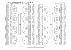 平成28年度 埼玉県学校総合体育大会 ソフトテニス女子個人戦