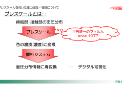 プレスケ ルとは プレスケールとは・・