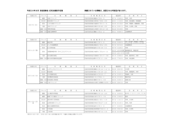 平成28年8月 安佐医師会 在宅当番医予定表 掲載されている情報は