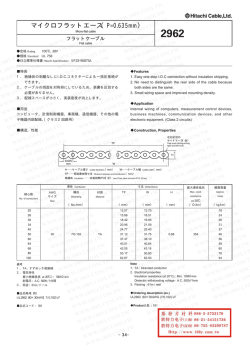 マイクロフラットエース（P=0.635mm）