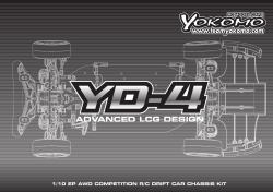 1/10 EP AWD COMPETITION R/C DRIFT CAR CHASSIS KIT