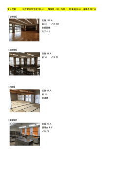 東公民館 杉戸町大字並塚 105-4 0480（38）2533 駐車場 36 台 身障者