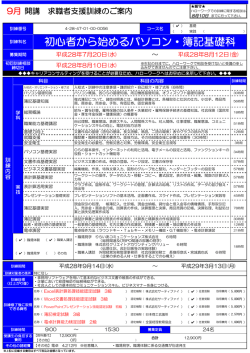 初心者から始めるパソコン