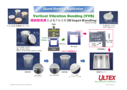 Sound Bonding Application