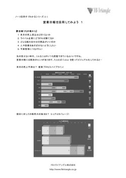 資金繰りも日報から - FB Triangle