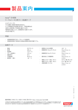 製品情報 - [Country PI: ja]