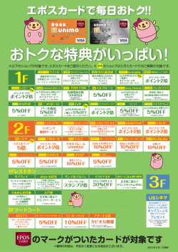 ユニモカード提示ポスターA1CS5