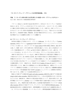 丸山 茂夫, 序論 ナノカーボン材料の新たな応用分野とその展望