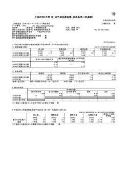平成29年3月期 第1四半期決算短信 - 日本アセットマーケティング株式会社