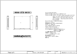 Duecanali 5204 DSP+AESOP仕様書をダウンロードする(日本語)
