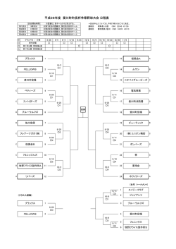 H28-2016愛川町秋季「町長杯」大会日程 - Aikawa Baseball Association