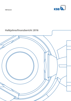 Halbjahresfinanzbericht 2016