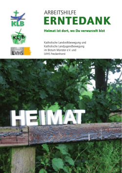 Heimat ist dort, wo du verwurzelt bist - KLJB