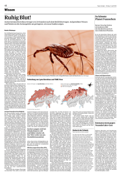 Tages Anzeiger vom 8. April 2016