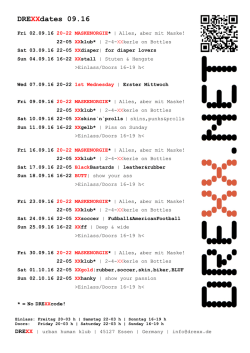 DREXXdates 09.16
