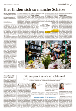 Hier finden sich so manche Sch&auml;tze