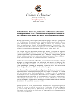 Die vollst&auml;ndige Geschichte des Ch&acirc;teau d`Auvernier im PDF Format