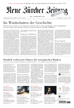 Neue Zürcher Zeitung - lu-wahlen.ch