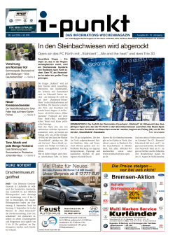 In den Steinbachwiesen wird abgerockt