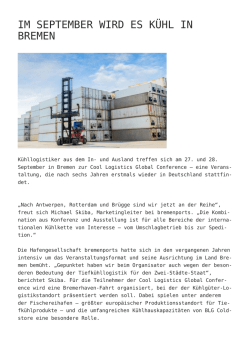 Im September wird es k&uuml;hl in Bremen