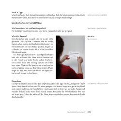 Sprecherkarten