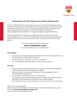 einen Praktikanten (m/w)