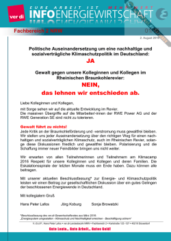 JA NEIN, das lehnen wir entschieden ab. 01/16