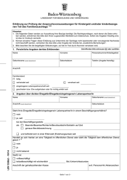 nen Teil des Familienzuschlags 1) 2