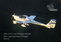 Info-Flyer - Flugsportgruppe Hammelburg eV