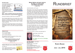 Rundbrief HA Siegen-Juni 2016