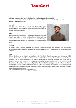 Interview mit Dominik Ochs