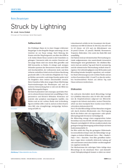 Struck by Lightning - Swiss Medical Forum