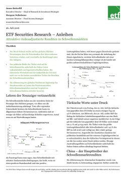 ETF Securities Research – Anleihen