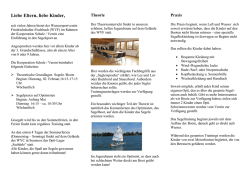 Infoflyer Schule/Verein