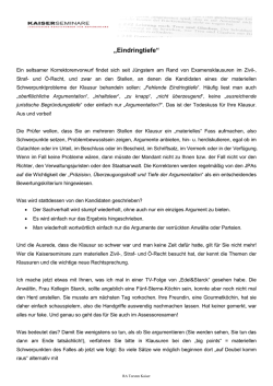 Eindringtiefe - Kaiserseminare